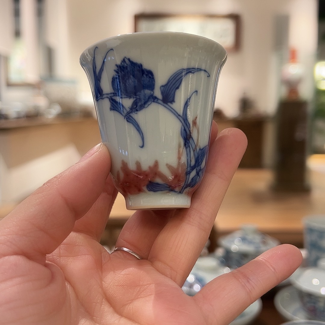 省大师亲工原矿青花釉里红