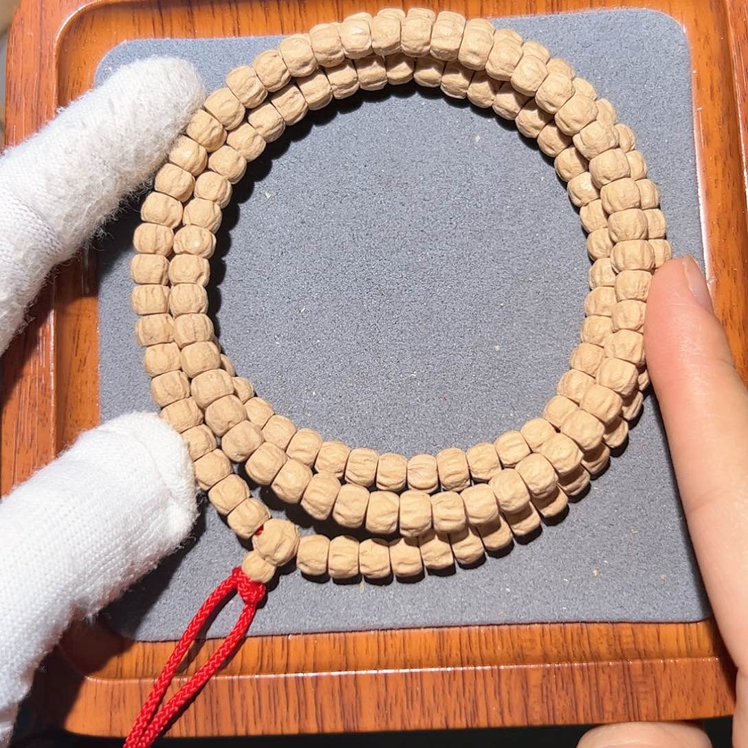 柏香籽/百香籽吊坠粉油皮方块顺7+