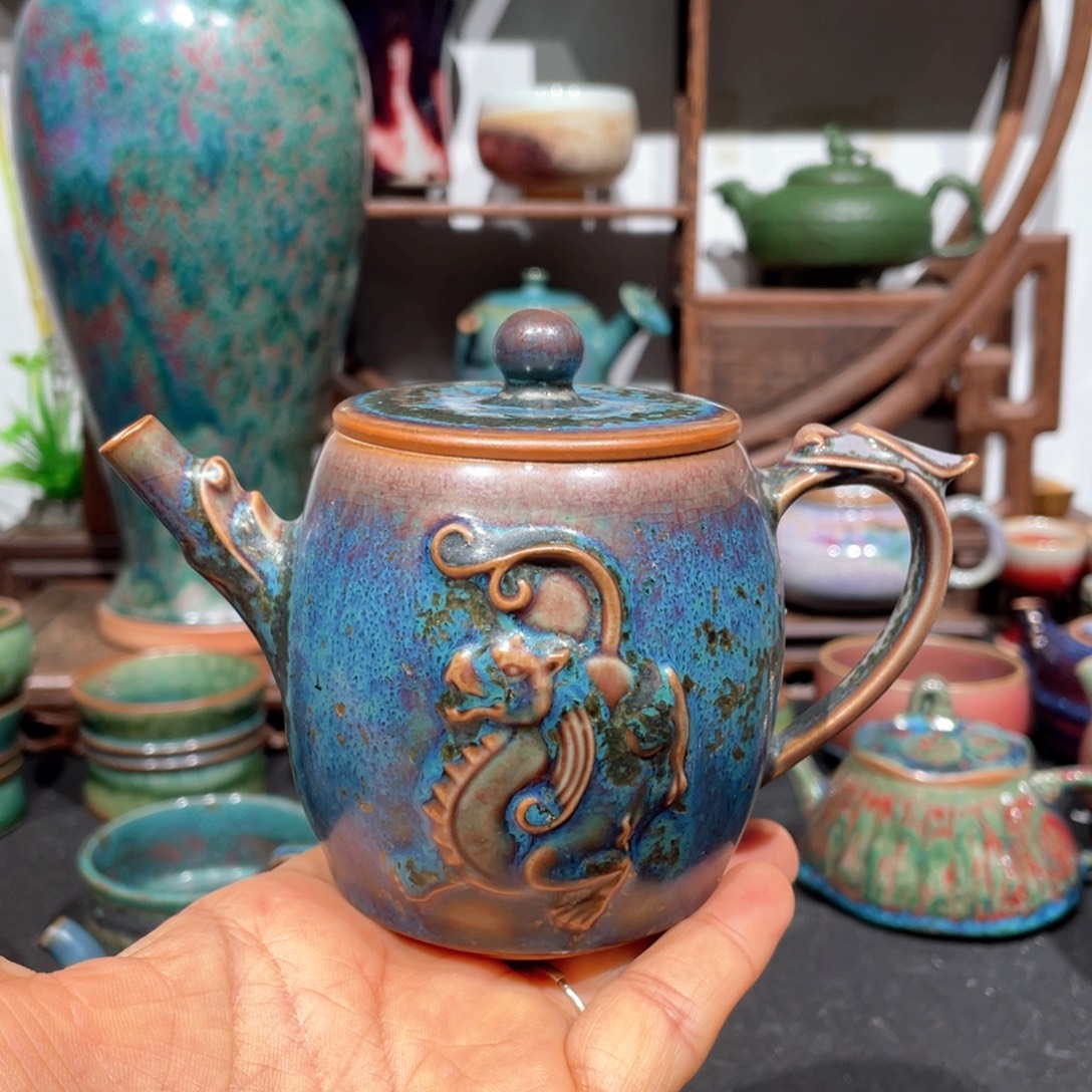 中国神后钧瓷茶器