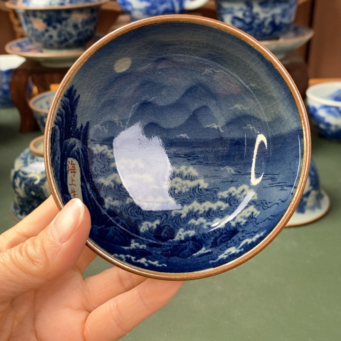 杯景德镇陶瓷手工手绘