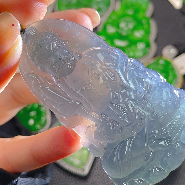翡翠颈饰未镶嵌63，