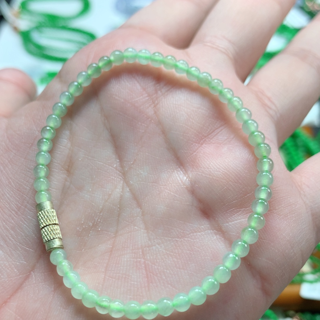 翡翠未镶嵌手链翡翠
