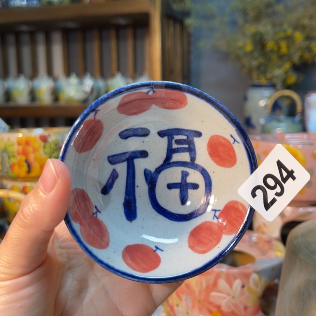 杯素浅陶瓷手工手绘