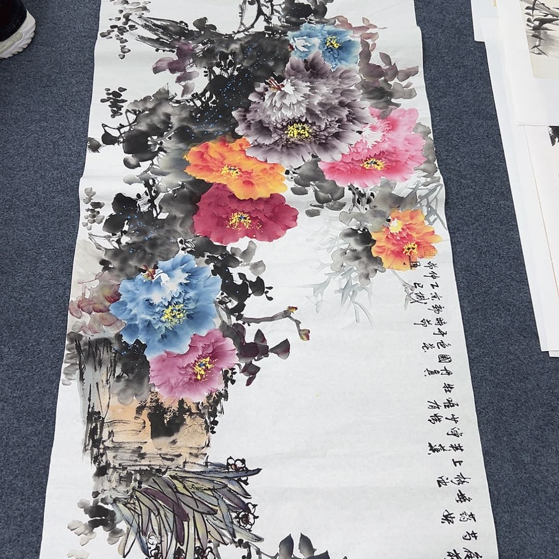 国画国画作品纯手绘