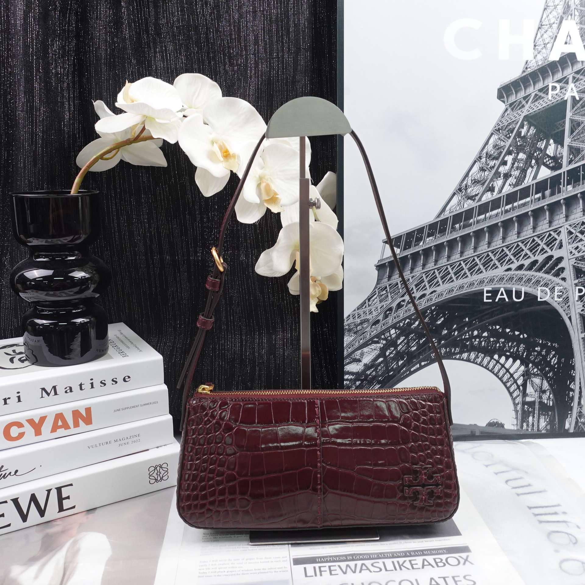 95新 TORY BURCH/汤丽柏琦 单肩包/T0000  T10233187