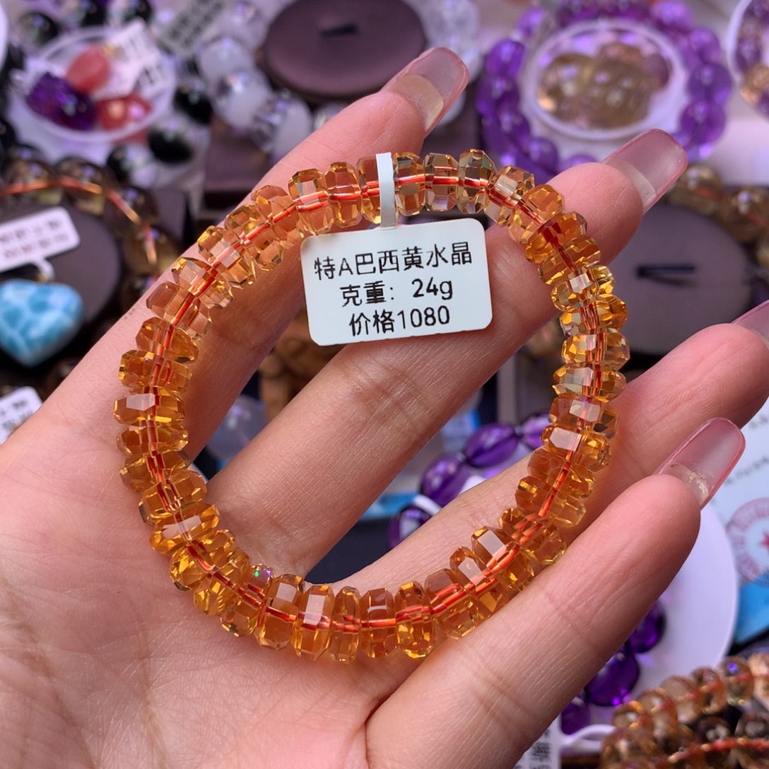 水晶手链未镶嵌沐****贝手链