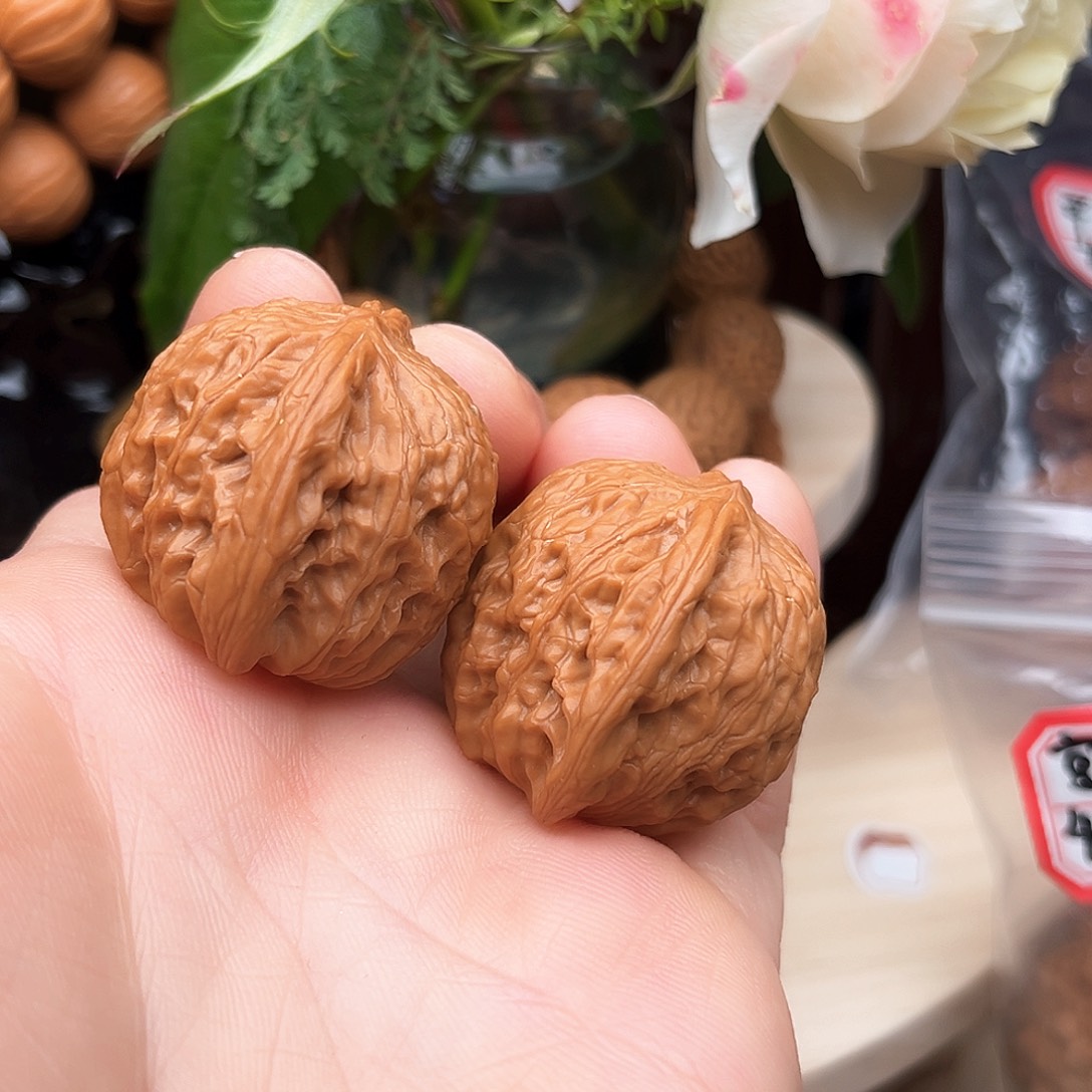 懶***、把件文玩核桃磨盘