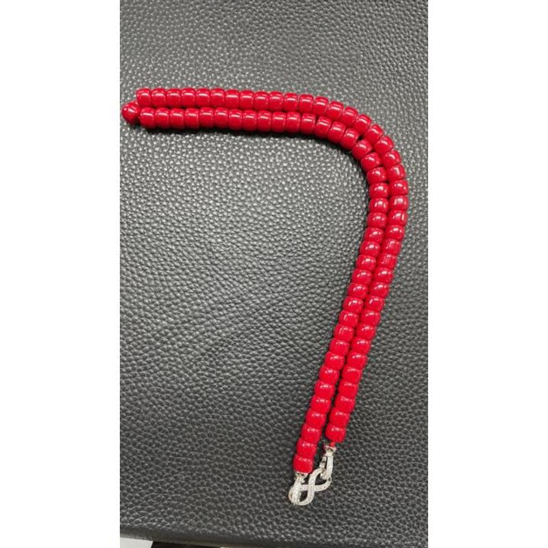 114号8mm红色老行直切妈妈链