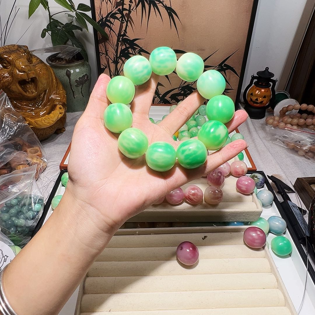 濤***爺菩提根/象牙果吊坠拖拖的