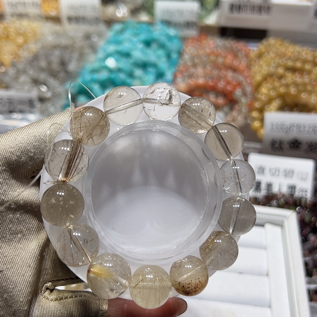 未镶嵌水晶手链水晶