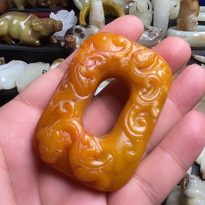 吊坠(不含链)未镶嵌和田玉