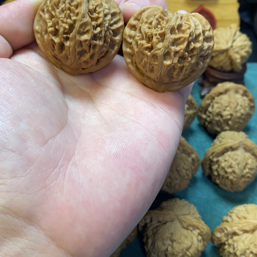 文玩核桃把件宫灯38全品