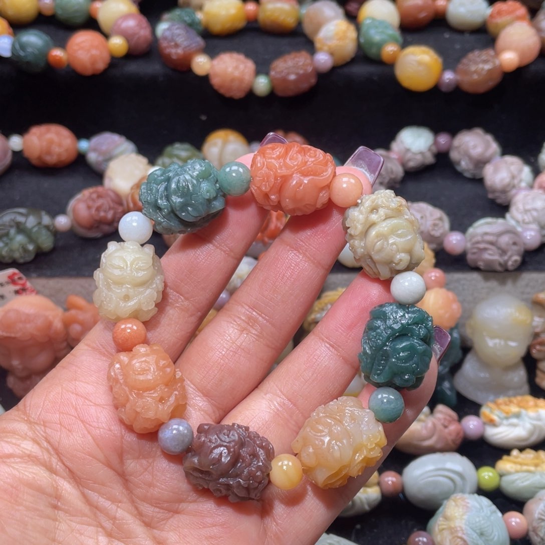 石英质玉手链未镶嵌