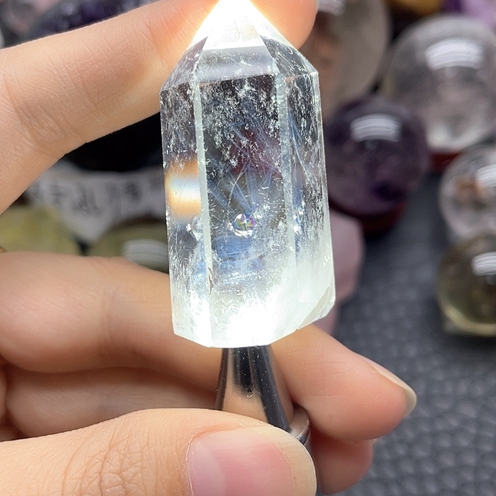 未镶嵌珠宝半成品水晶7蓝针珠