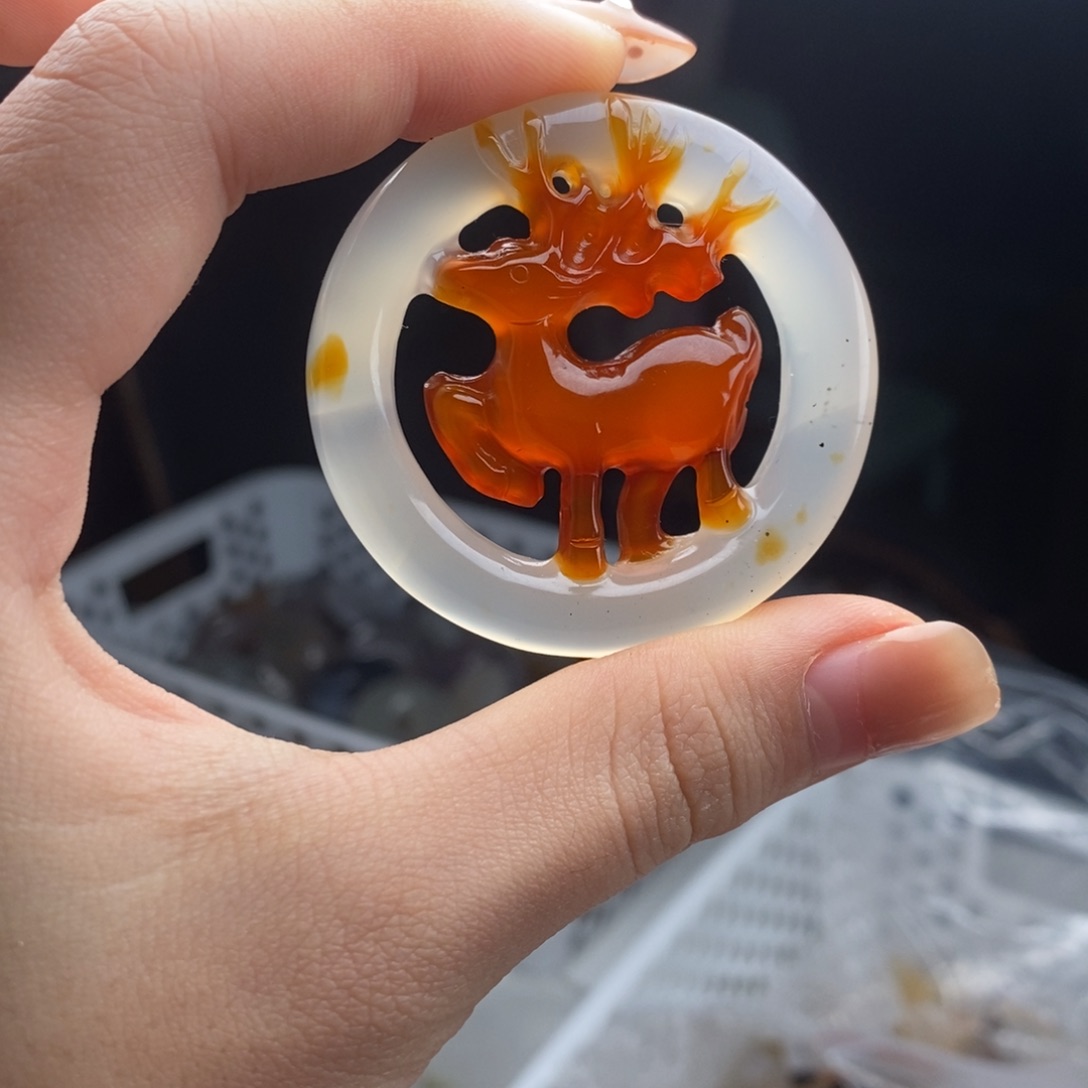 玛瑙/玉髓未镶嵌颈饰