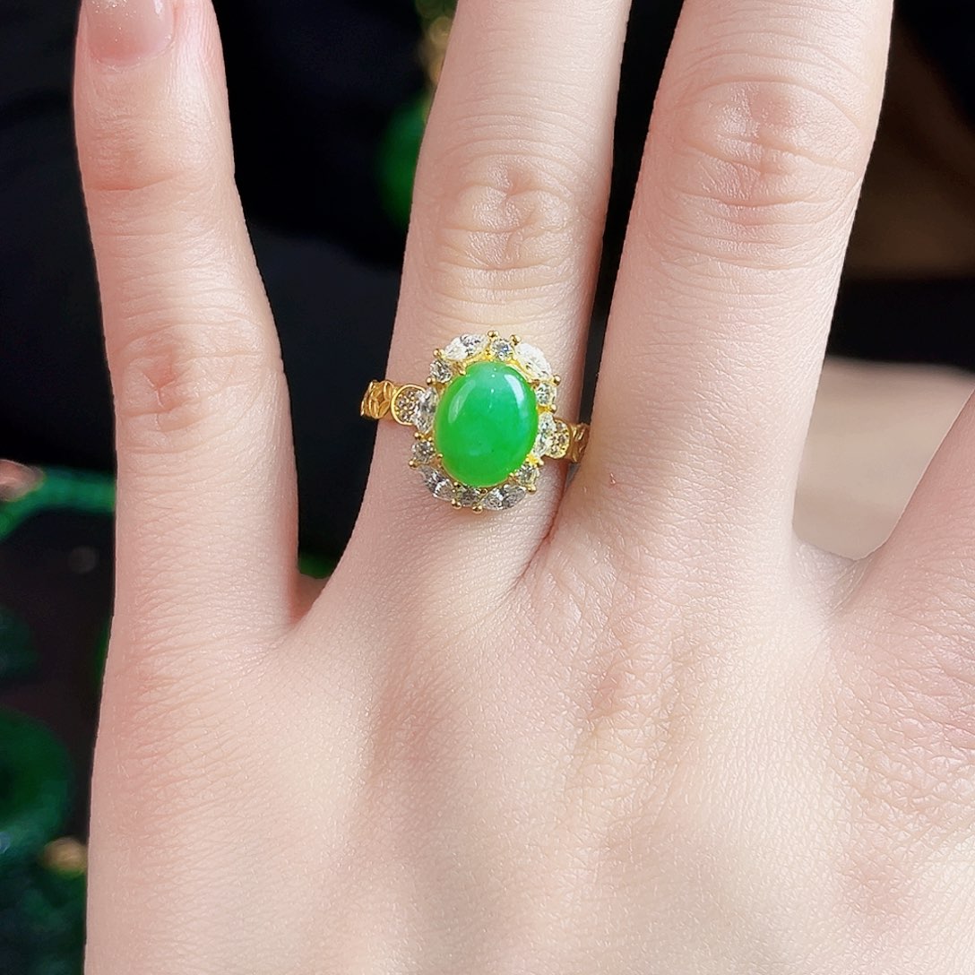 颈饰银S925镶嵌翡翠多样性