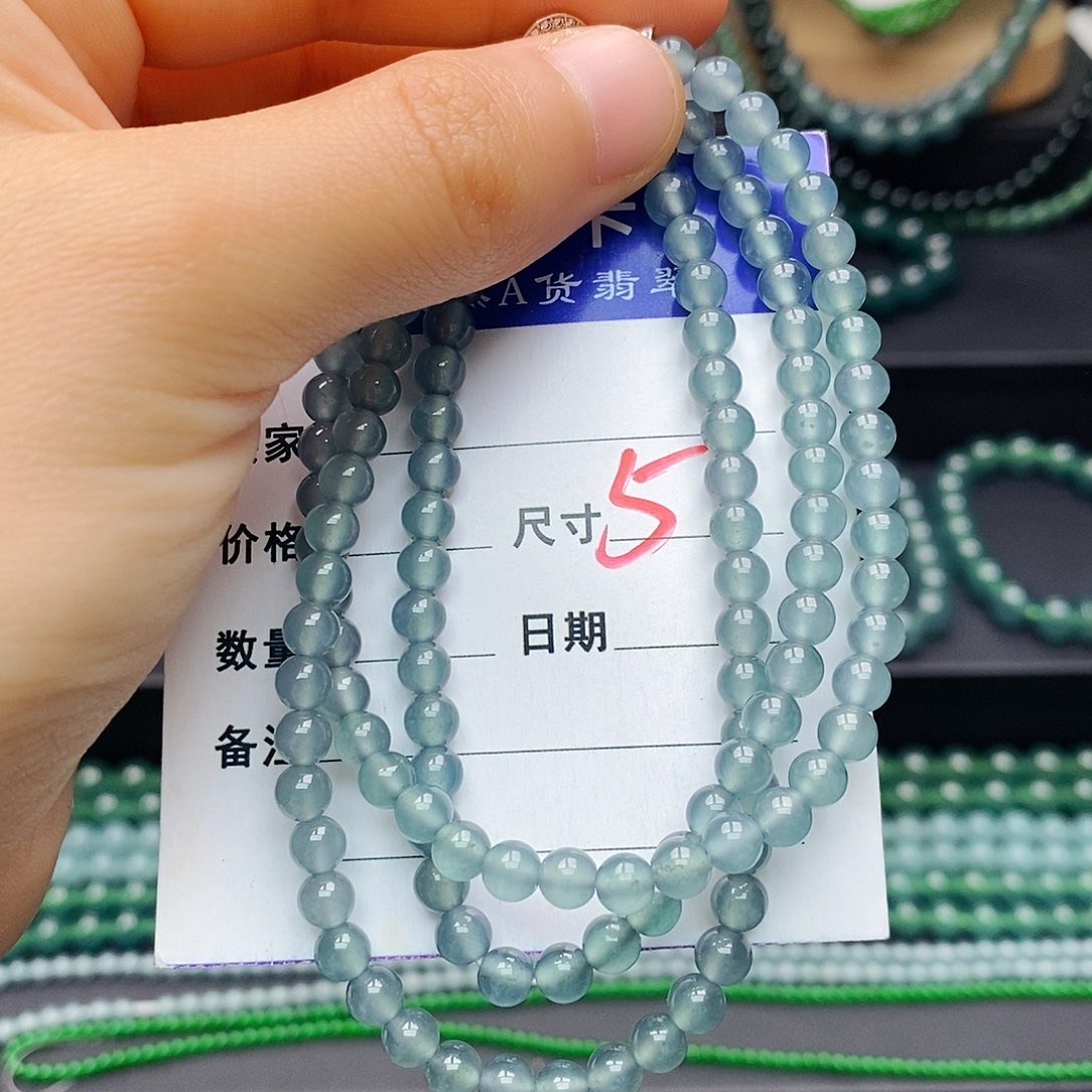 翡翠未镶嵌手链翡翠