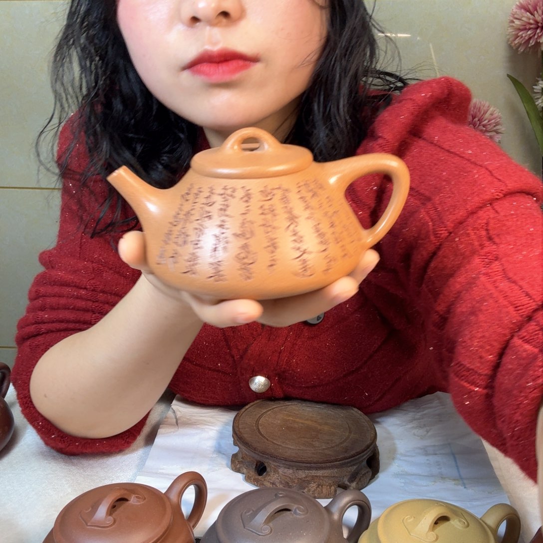紫砂茶壶星***海精工半手原汁原味