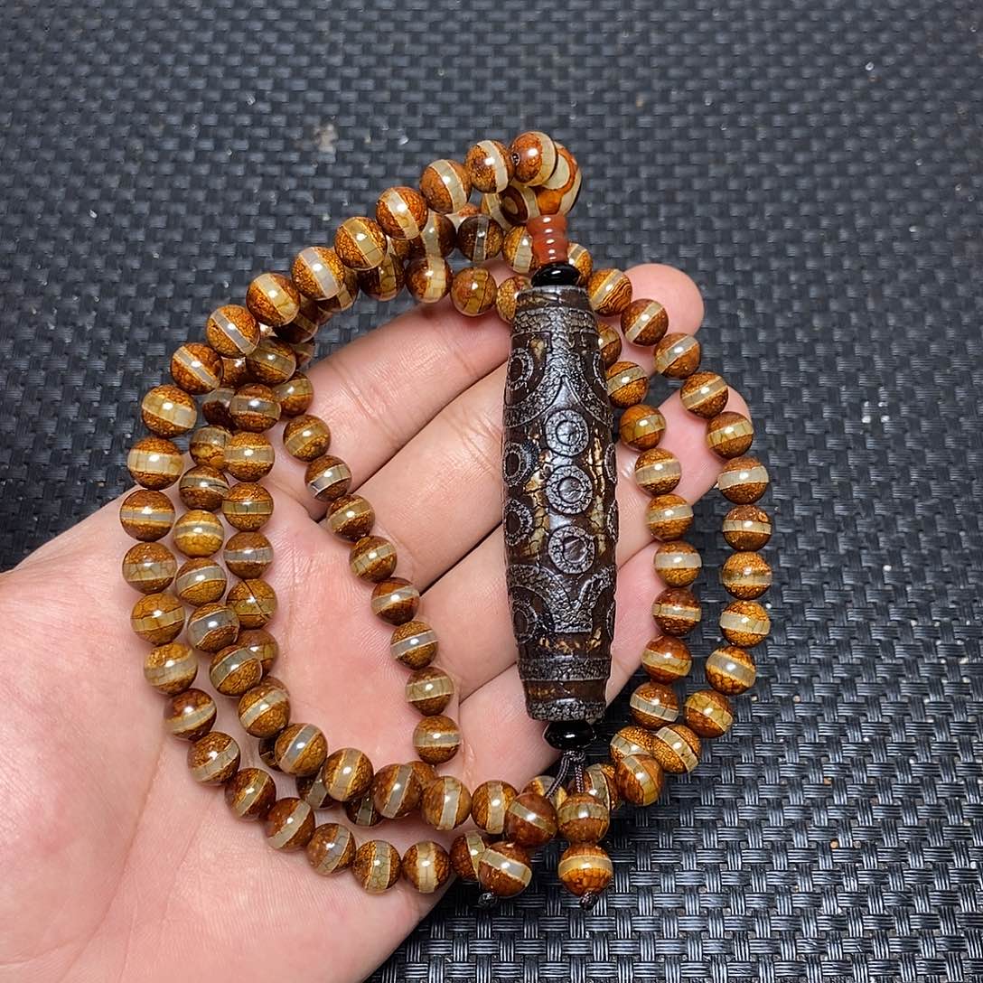 暖***瑟玛瑙/玉髓未镶嵌手链