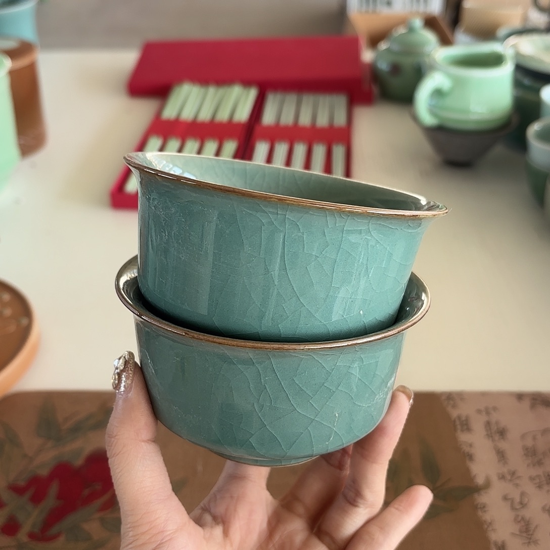 小米茶器龙泉云间青瓷