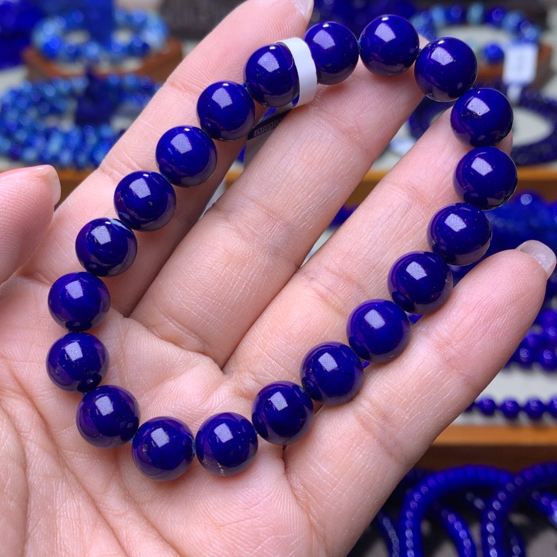 青金石手链未镶嵌9.5m