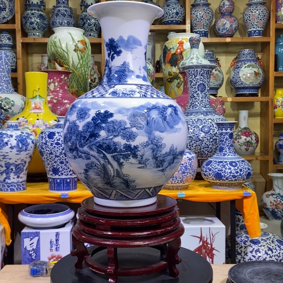 用***0瓶景德镇陶瓷花瓶摆件