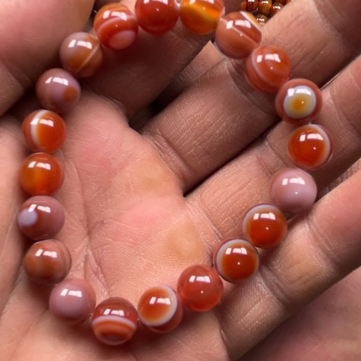 玛瑙/玉髓未镶嵌手链