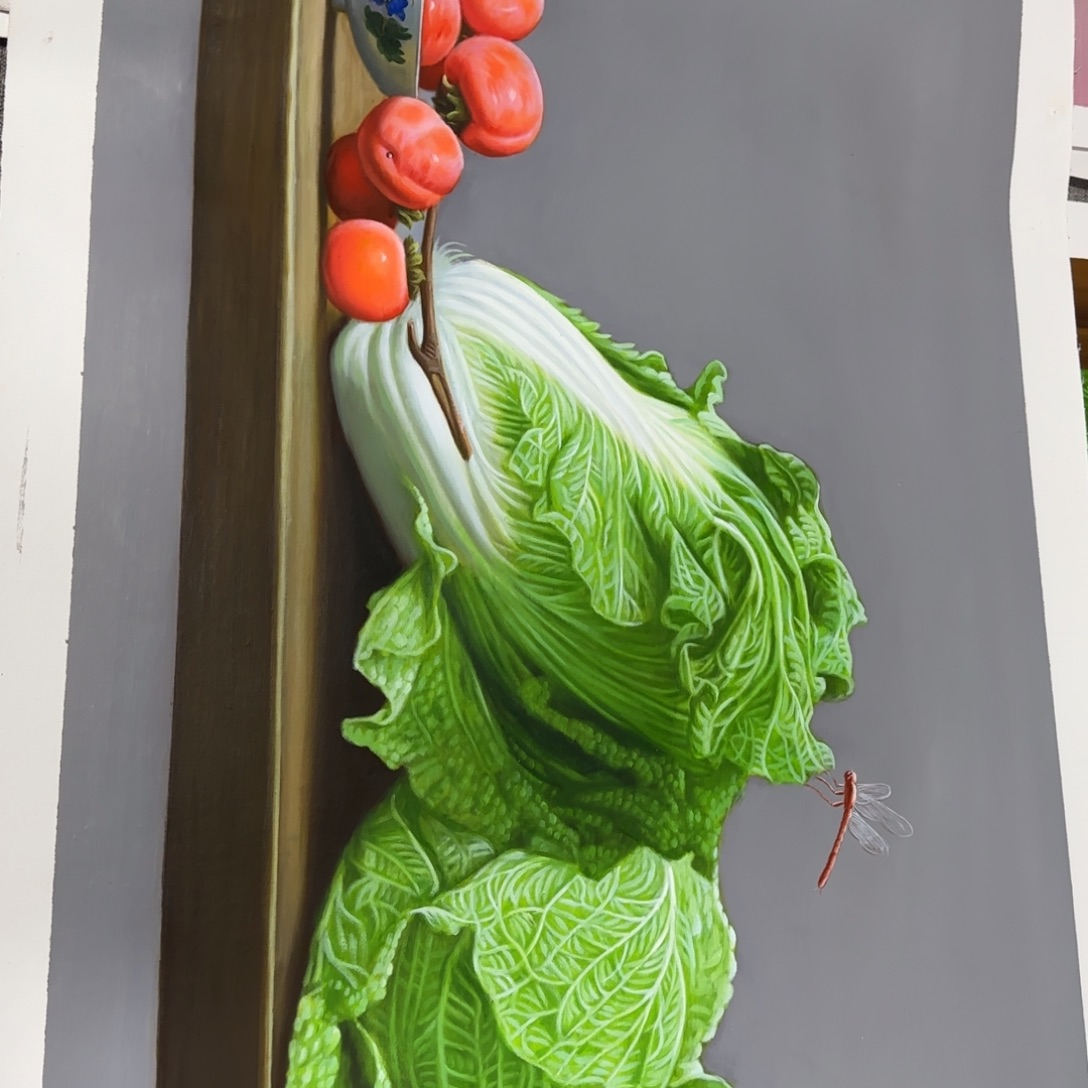 油画我是一个很喜欢