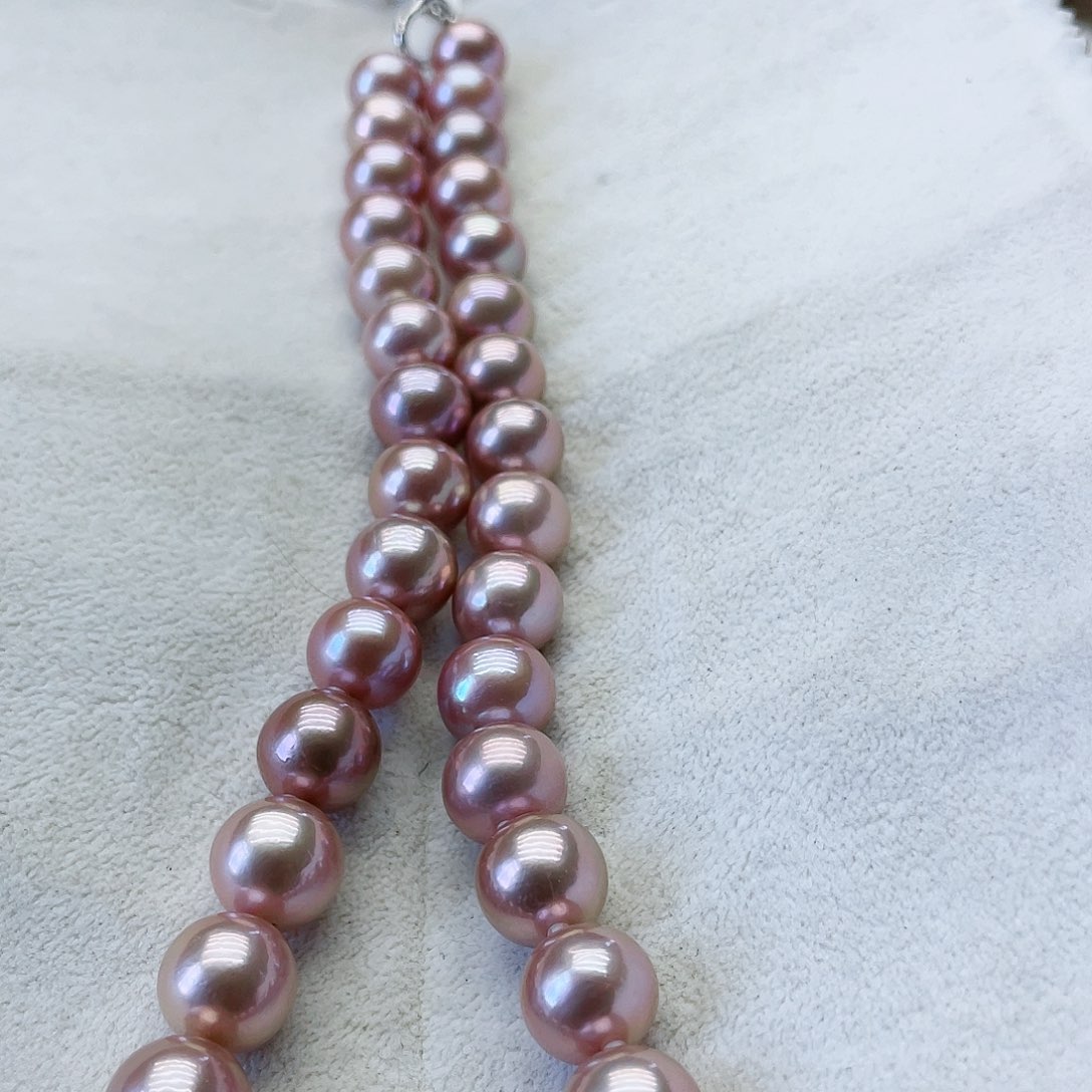 淡水珍珠颈饰银S925镶嵌