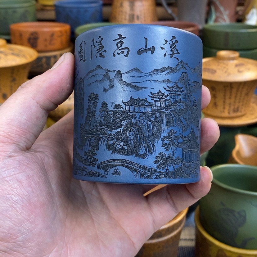 【闪购商品】紫砂公道杯宜兴全手工紫砂杯