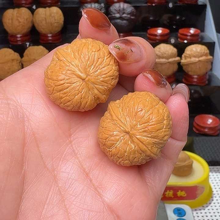 文玩核桃把件金豆豆28尺…………100号