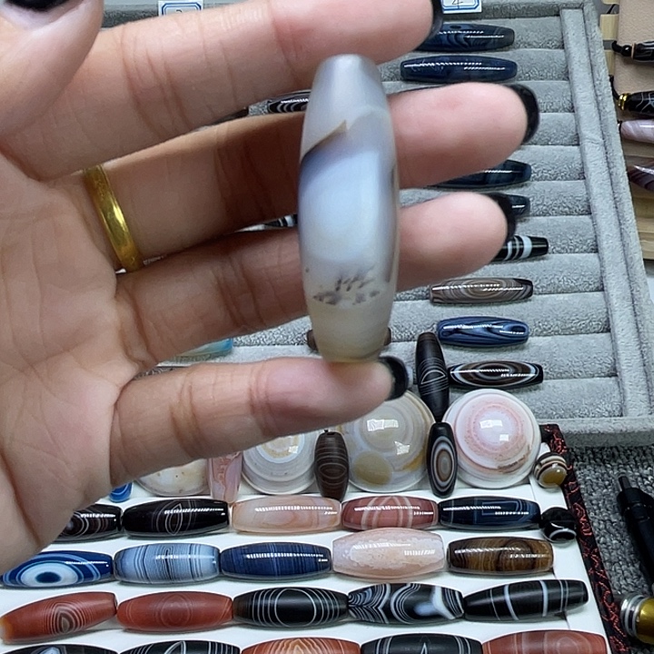 玛瑙/玉髓合金珠宝半成品