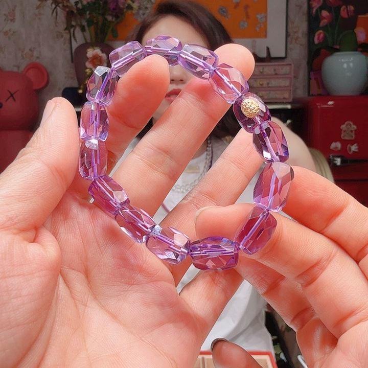 水晶手链未镶嵌手串