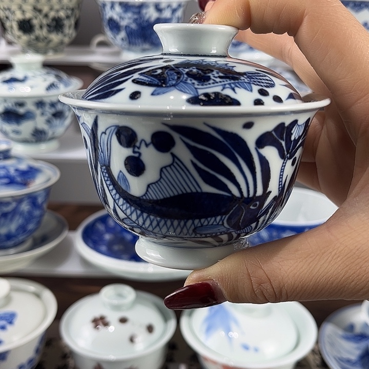 景德镇溪山居手工手绘