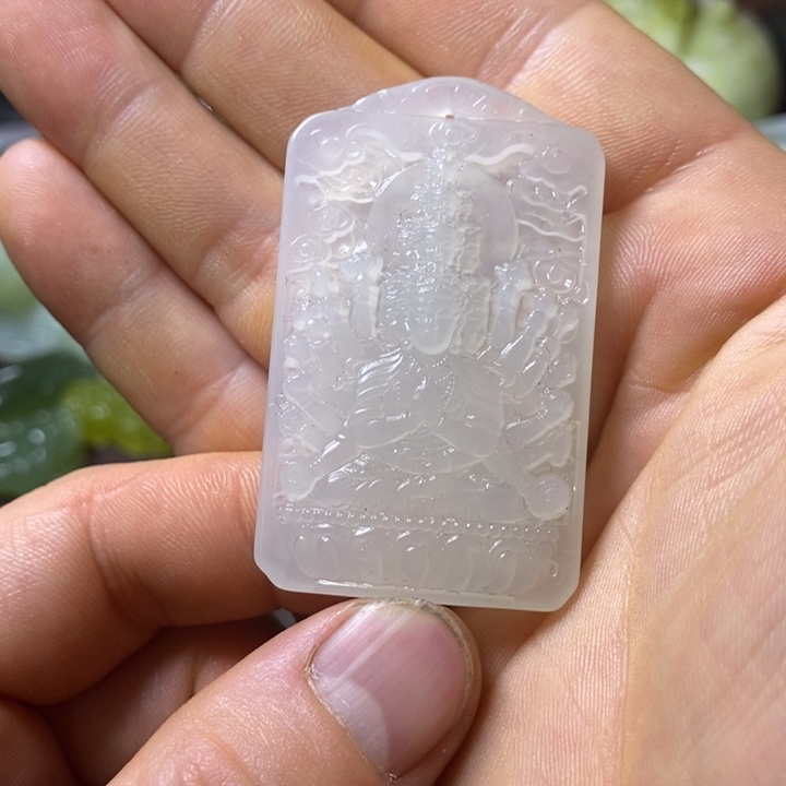 岫玉岫玉颈饰未镶嵌广**缘
