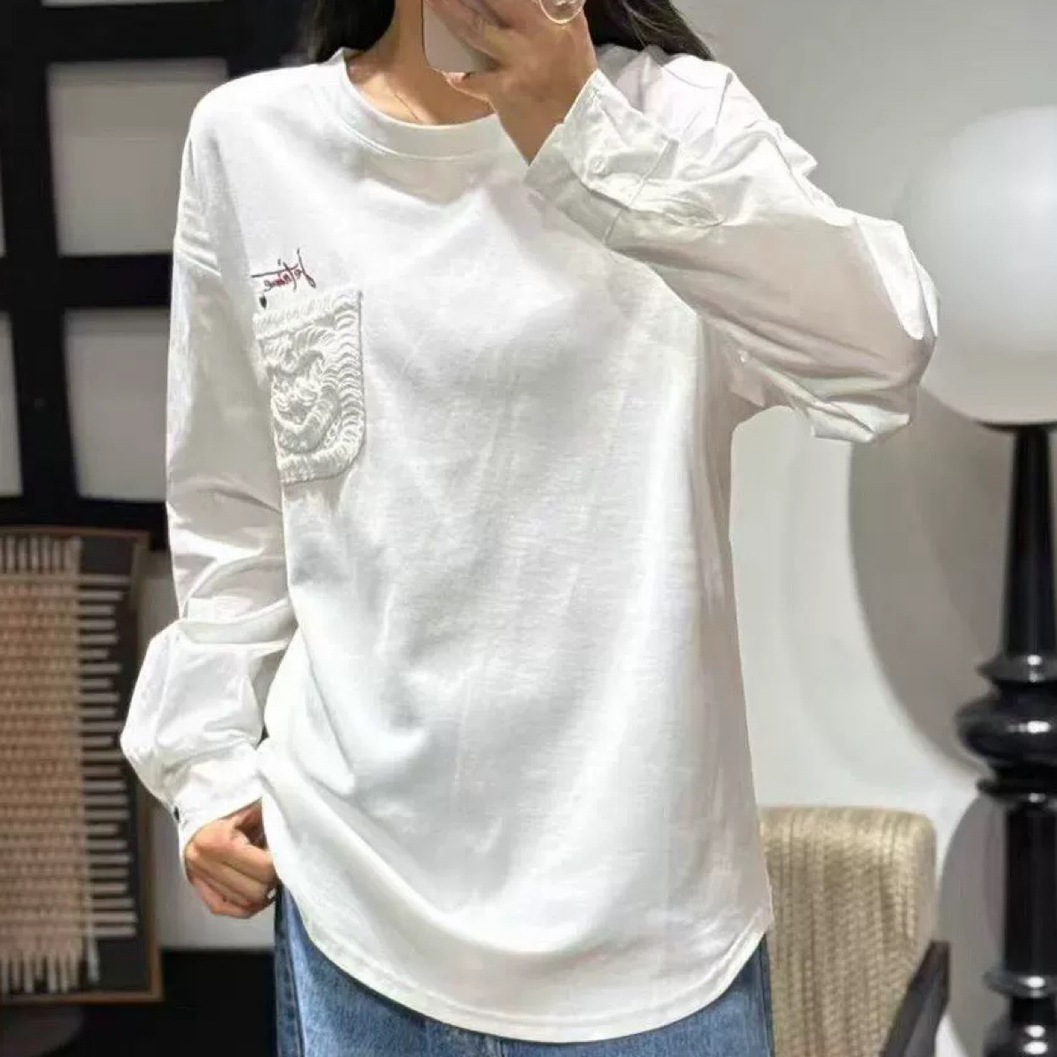 【JINJIN】2025秋冬新款小众设计款长袖上衣（5062）NO退NO换