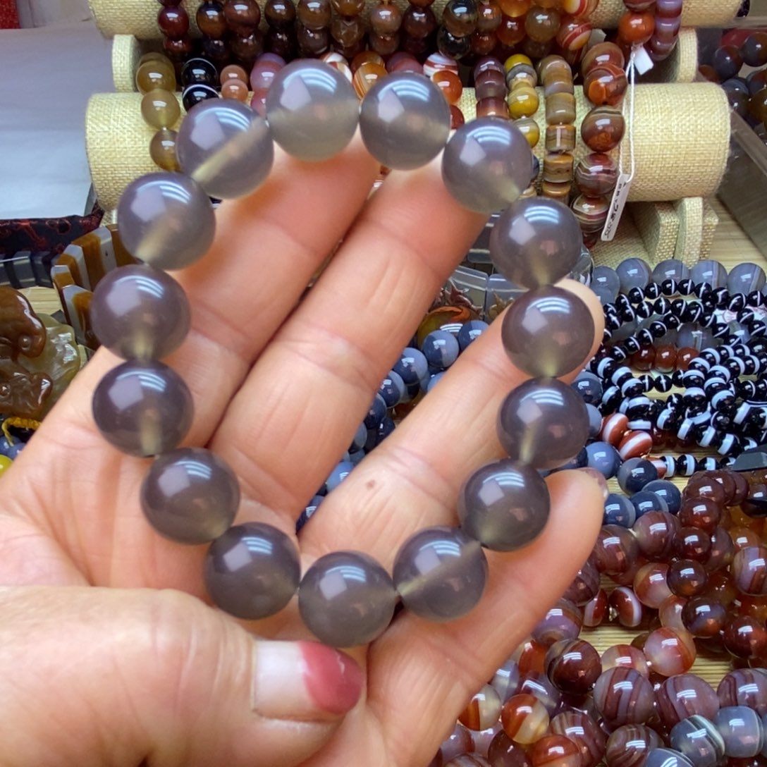 玛瑙/玉髓手链未镶嵌