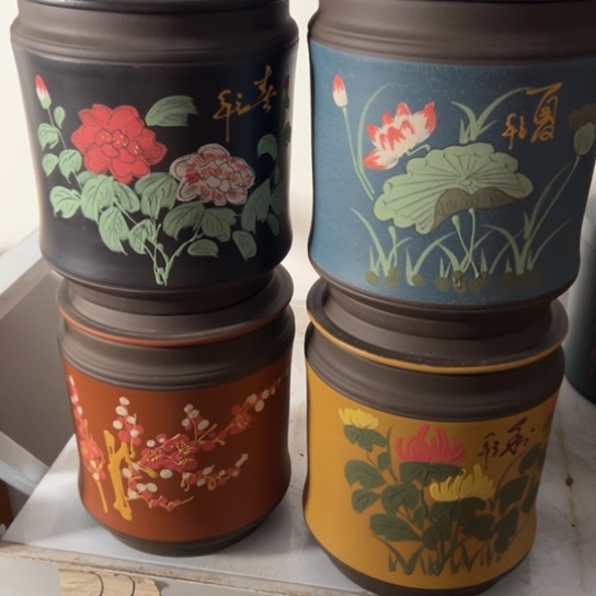 紫砂茶叶罐紫砂艺术