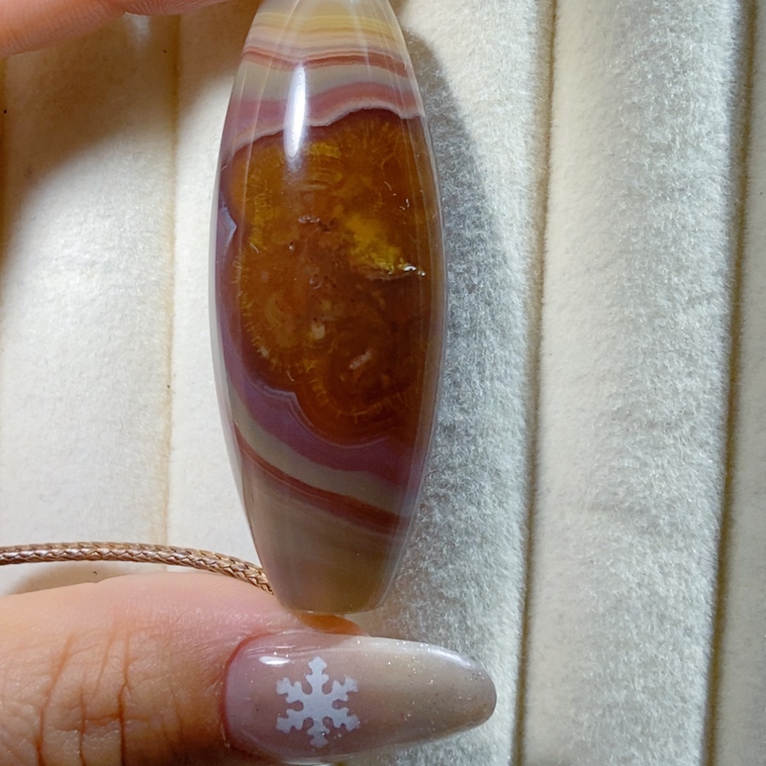 L***u玛瑙/玉髓未镶嵌吊坠(不含链)