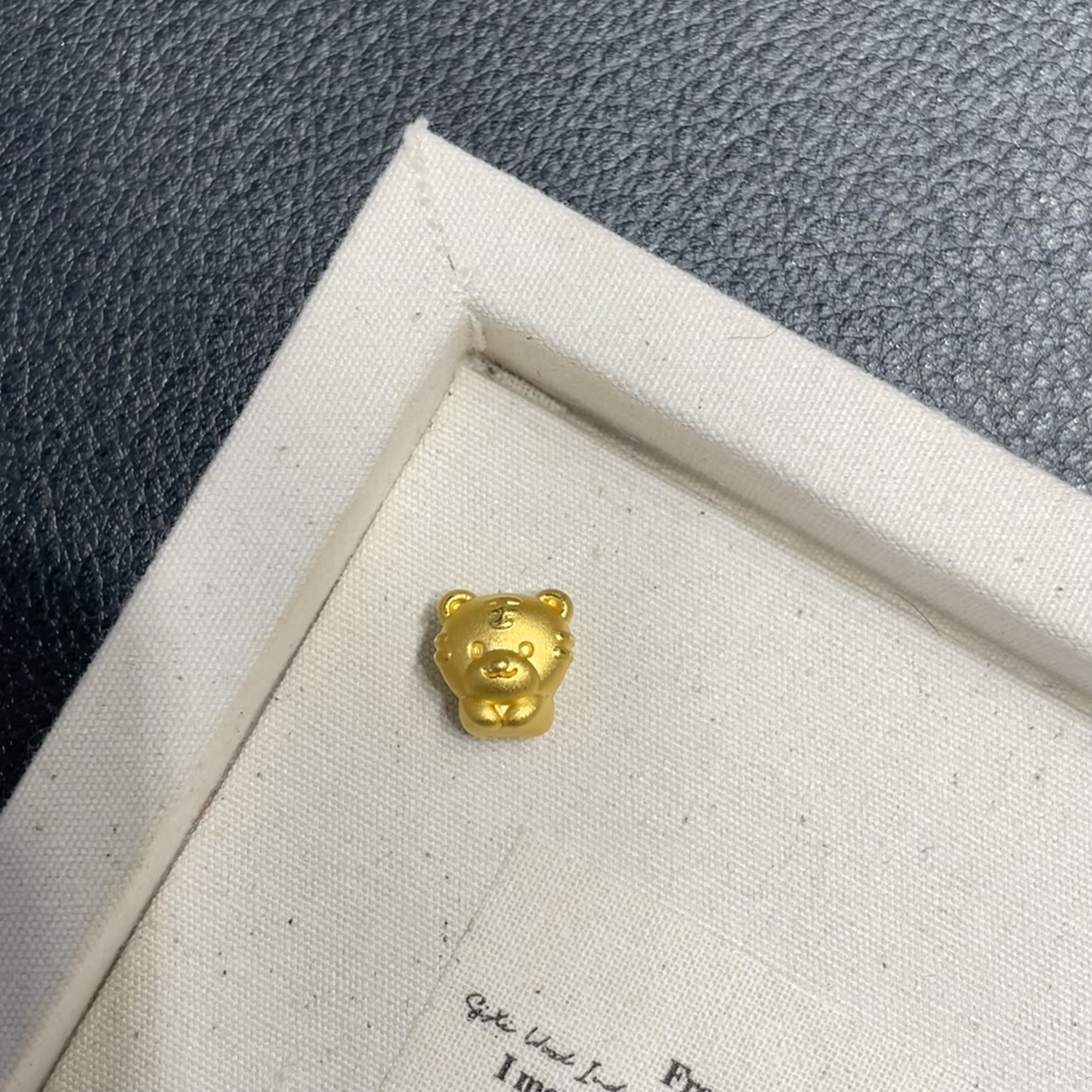 足金999乖乖虎转运珠DIY配件适合送本命年