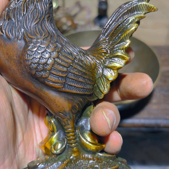 铜的。全清了。一件不留！不磨叽