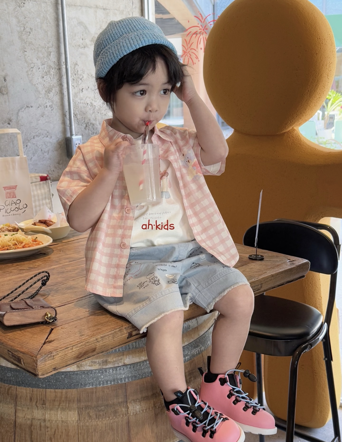 桂哥童装2025薄款夏卡通·韩版【F1-F50】印花儿童牛仔裤男童百搭