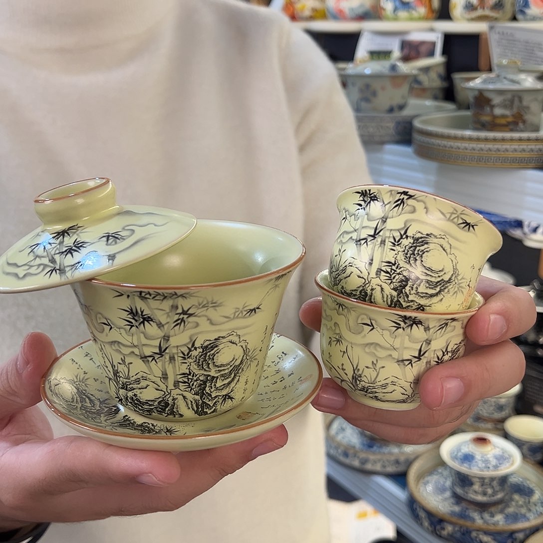 盖碗很漂亮我很喜欢