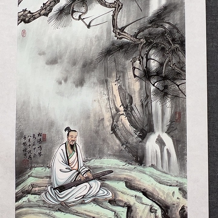 国画书画作品多次