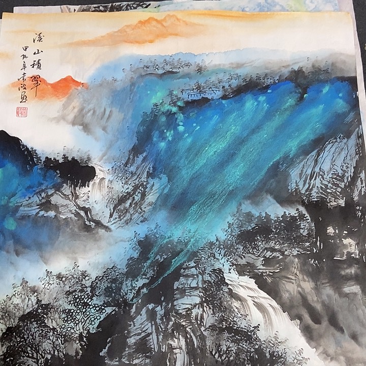 三个张画廊直播间！