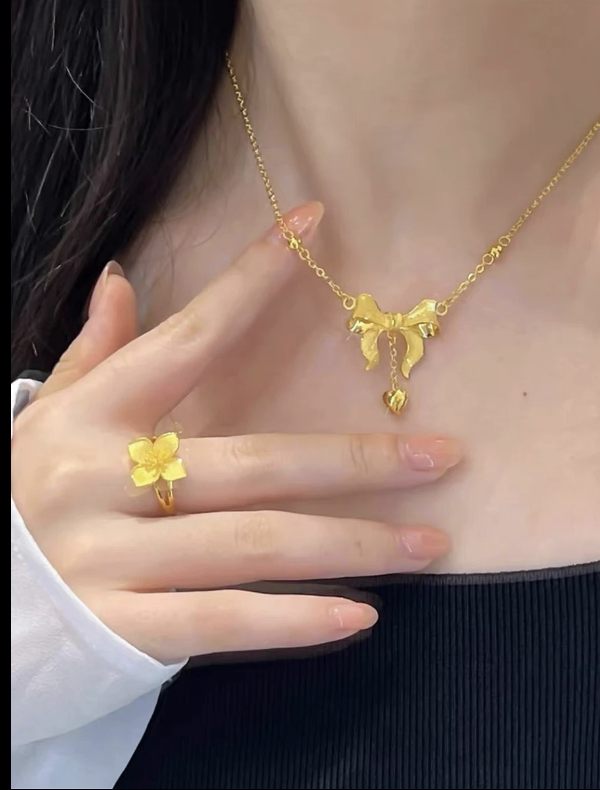 铜合金项链 在逃公主项链 钛钢精致项链