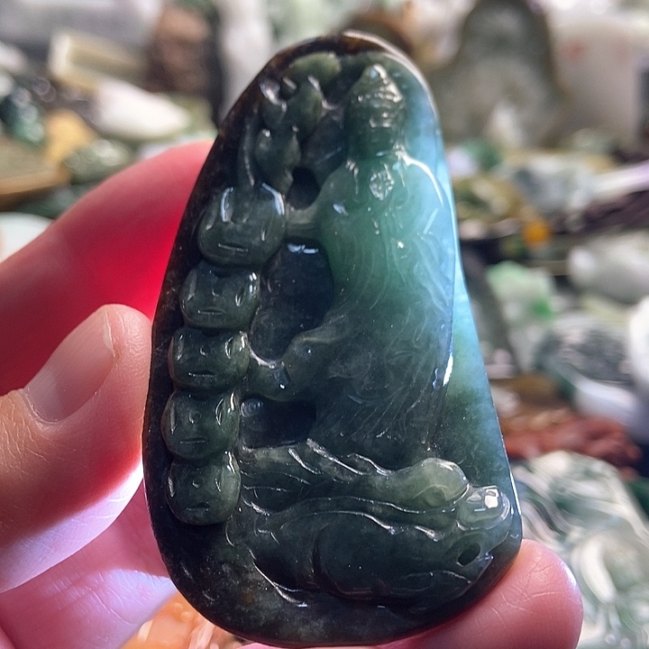 翡翠吊坠(不含链)未镶嵌