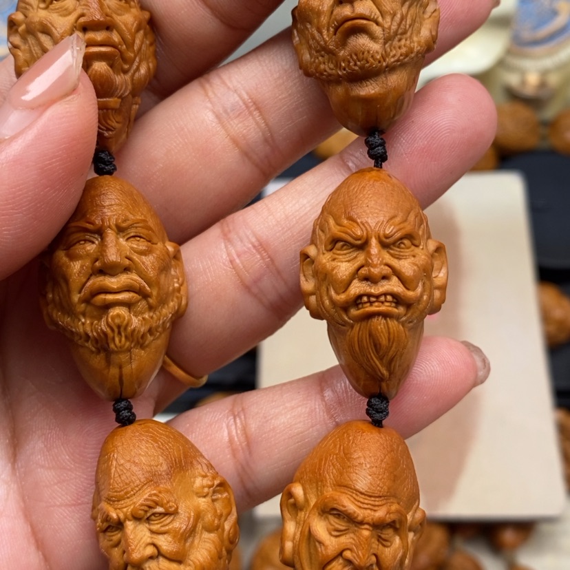 【闪购商品】橄榄核吊坠橄榄手工雕刻工艺