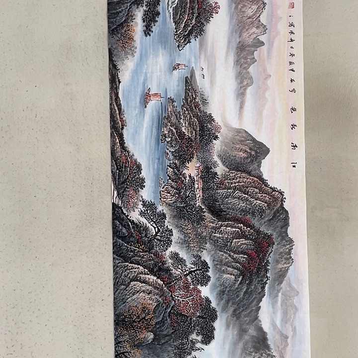 国画国画作品集的故事