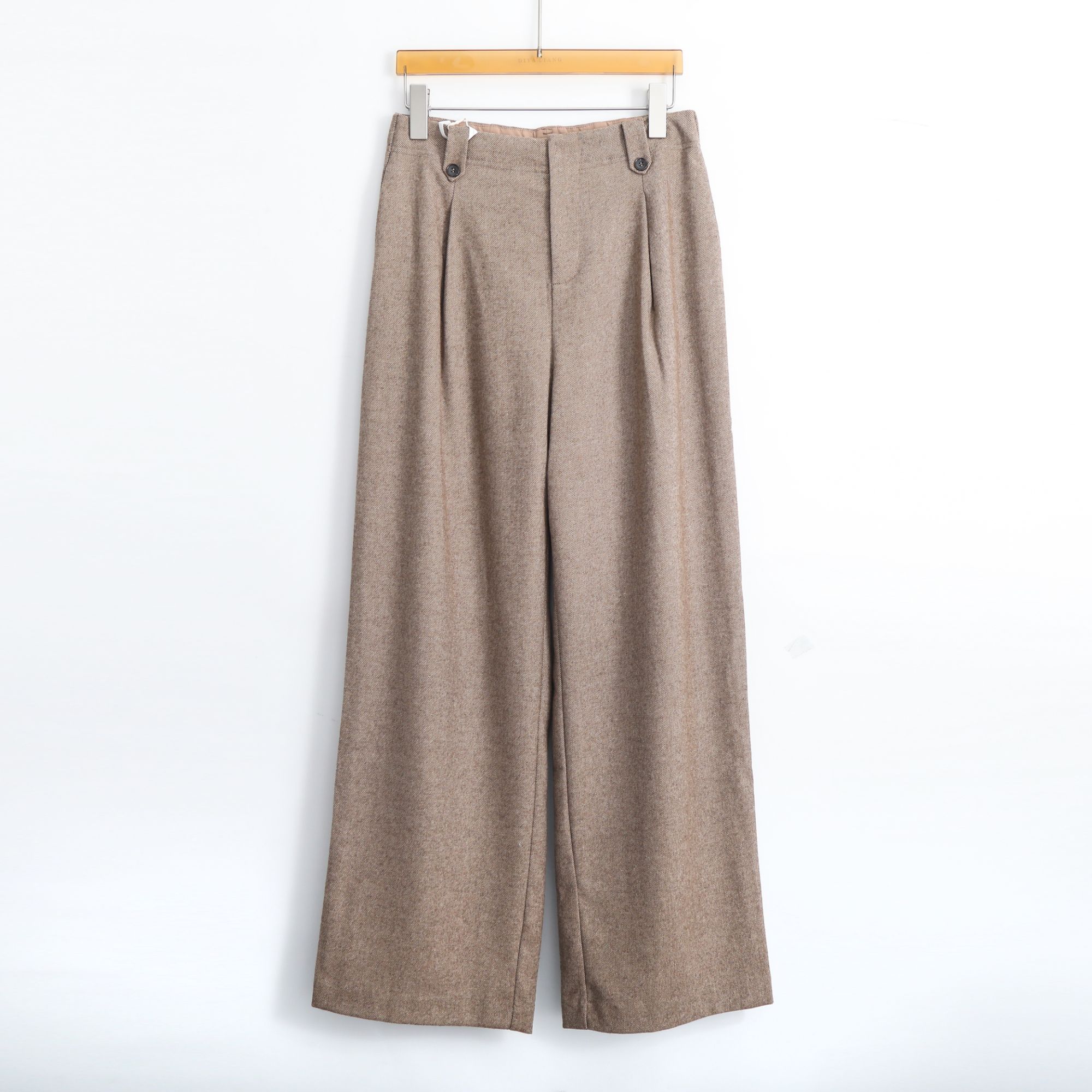 工装裤纯色厚款口袋老钱风休闲裤时尚休闲秋季高腰86705